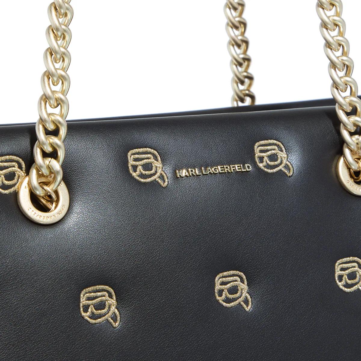 Karl Lagerfeld Totes & shoppers K Ikonik 2.0 Seasonal Tote Aop in zwart