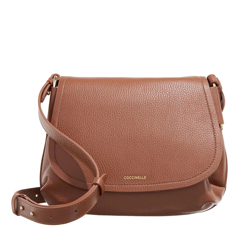 Coccinelle Crossbody Bag Coccinelle Rebekka Suede Cognac