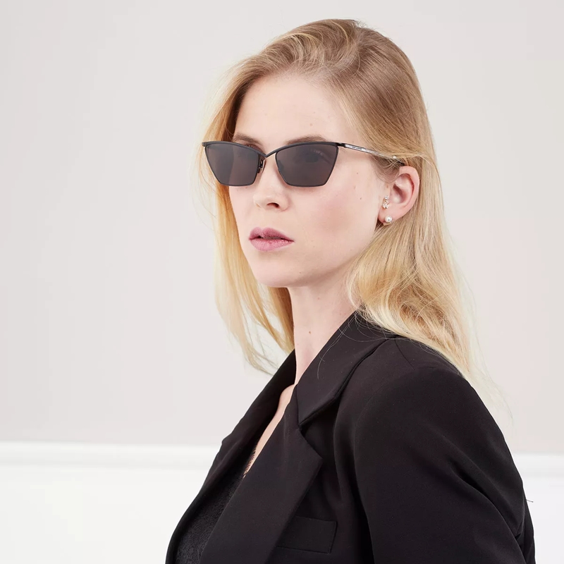 Saint Laurent Sonnenbrille SL 637 BLACK-BLACK-BLACK(Image 2)