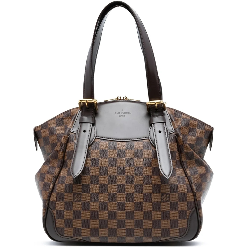 Louis Vuitton Schultertasche Damier Ebene Verona MM braun