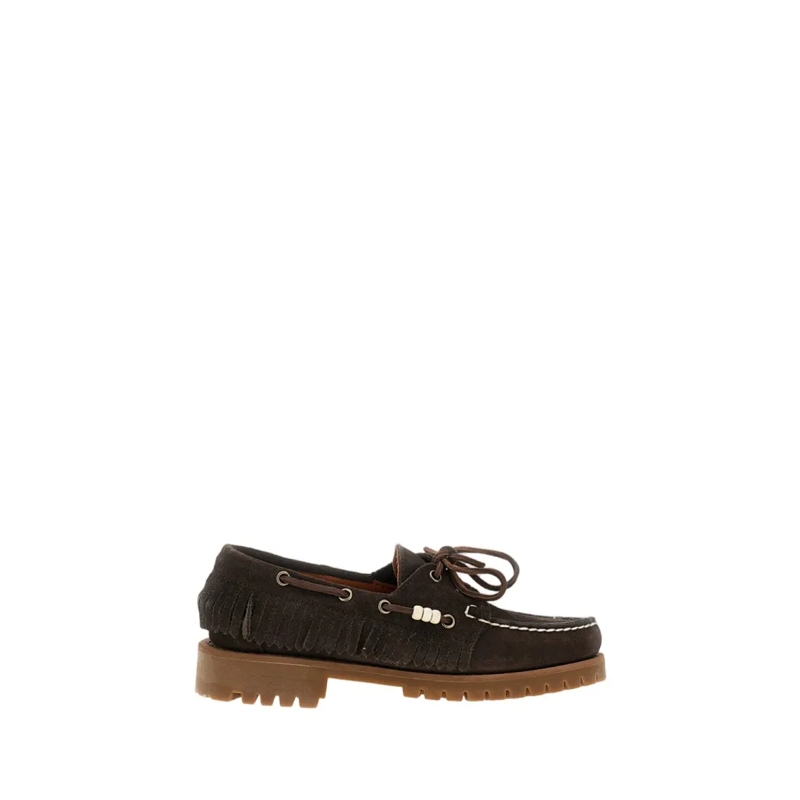 Sebago Balletschoenen Ranger Suede Moccasin Brown