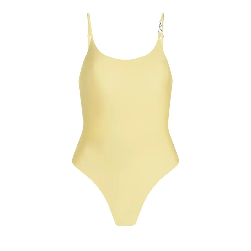 Karl Lagerfeld  FRECHER BADEANZUG Badeanzug gelb