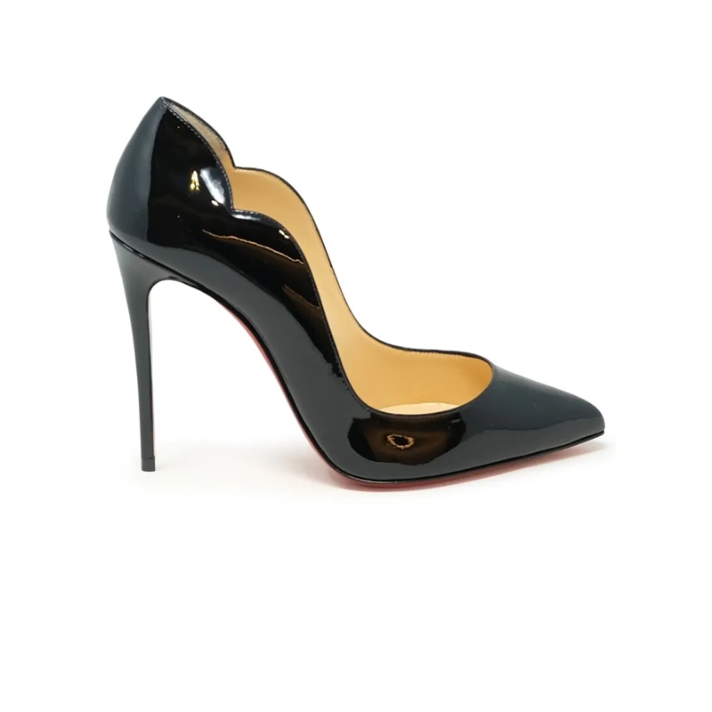 Christian Louboutin Pumps 1190911 Bk01 Black Patent Hot 100 Pumps Grey