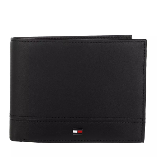 Tommy Hilfiger Essential Credit Card And Coin Wallet Black Bi-Fold Portemonnaie
