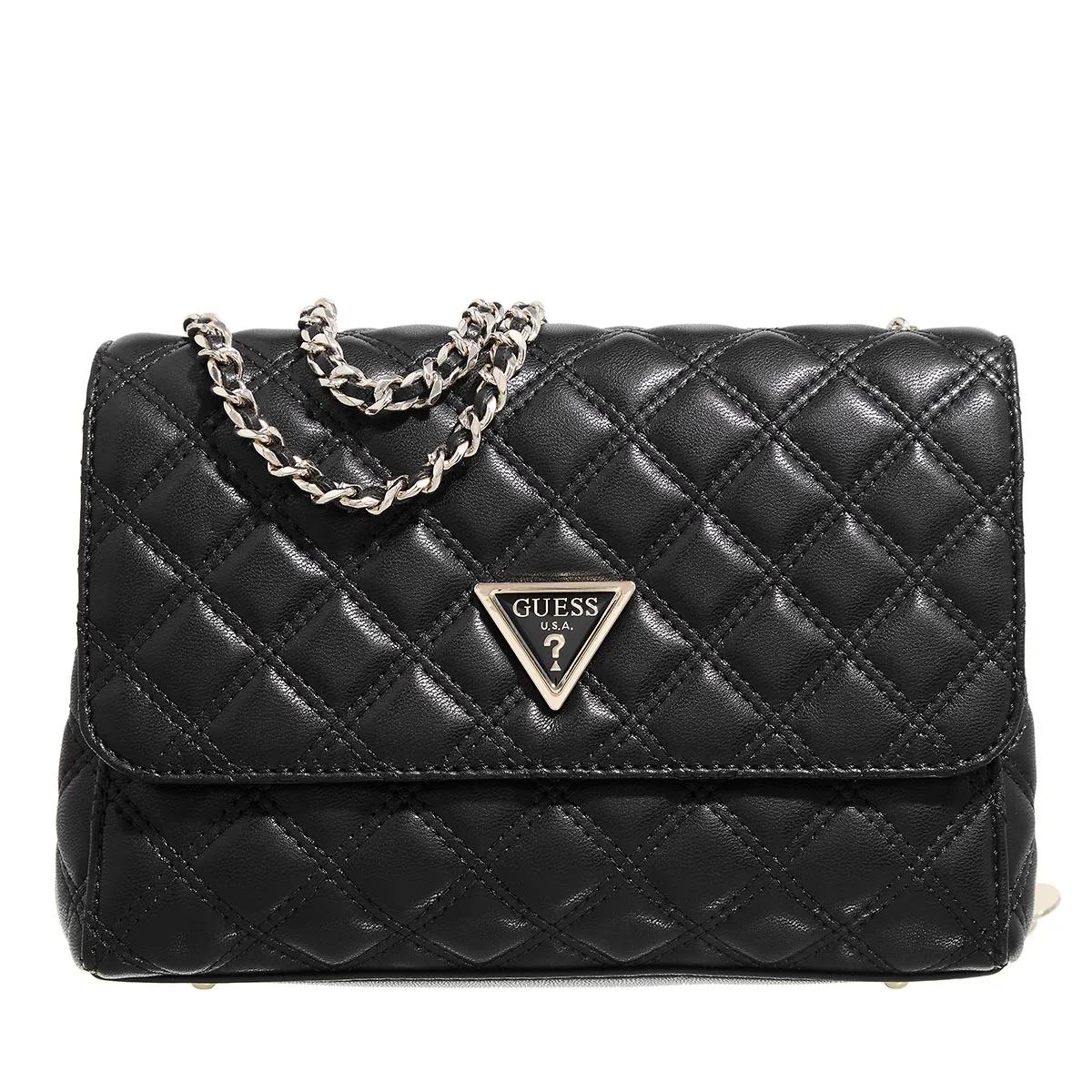 Guess Crossbody Bags - Giully 2 Cmprtmnt Cnvrtble Flp - Gr. unisize - in Schwarz - für Damen