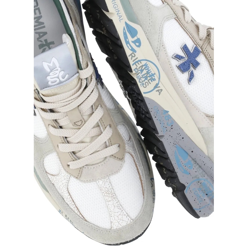 Premiata Sneaker basse Sneakers Beige weiß(Image 5)