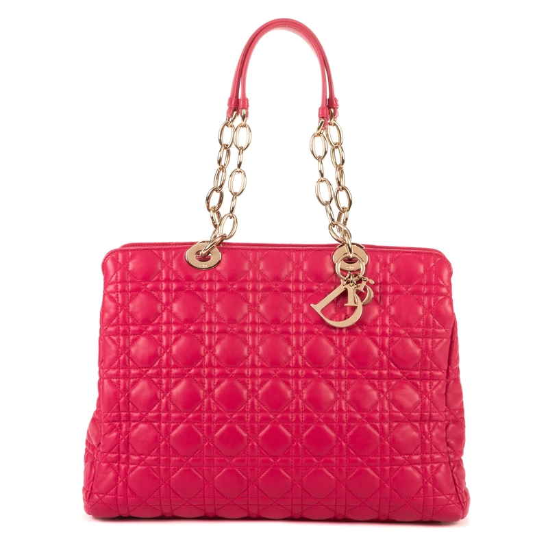 Christian Dior Schultertasche Soft Tote pink