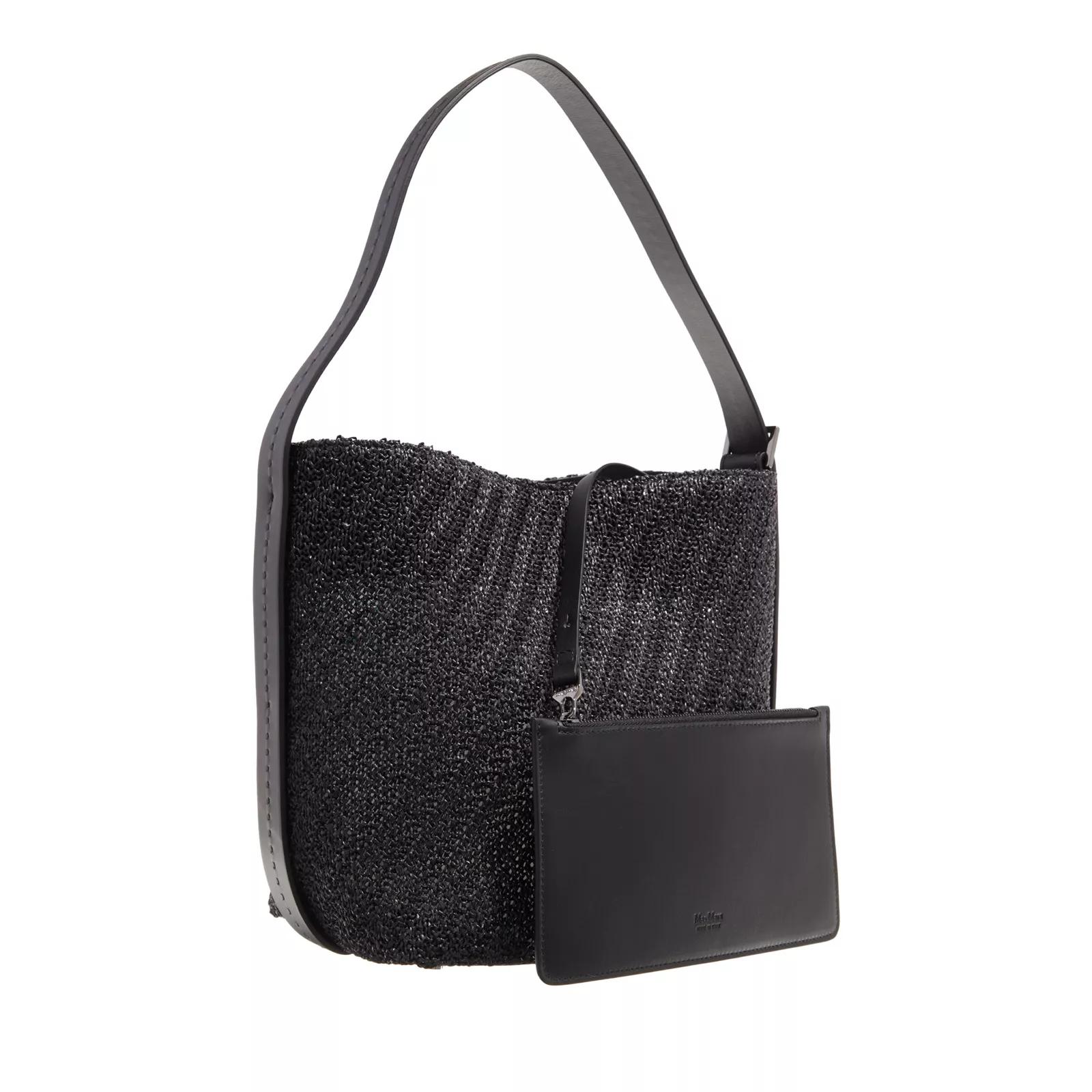 Max Mara Shoppers & Totes Archetipo8 in zwart