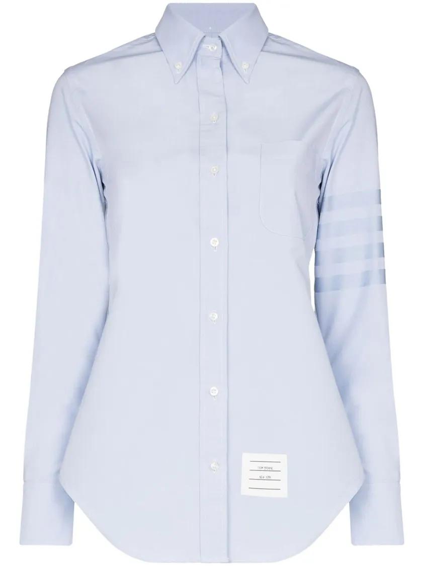 Thom Browne - Classic Point Collar Shirt - Größe 42 - blau