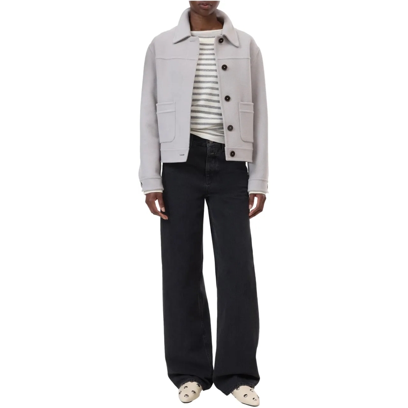 Closed Jeans mit geradem Bein Closed Nikka Jeans Donkergrijs C21189-15v-3z grau(Image 2)