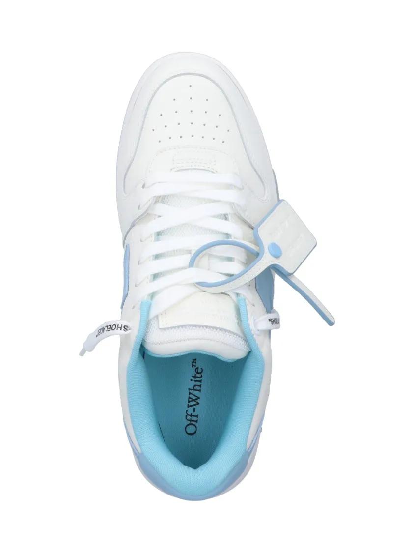 Thumbnail - Off-White Low-Top Sneaker - Low-Top Sneakers With Leather Upper And Iconic Acc - Gr. 40 (EU) - in Blau - für Damen