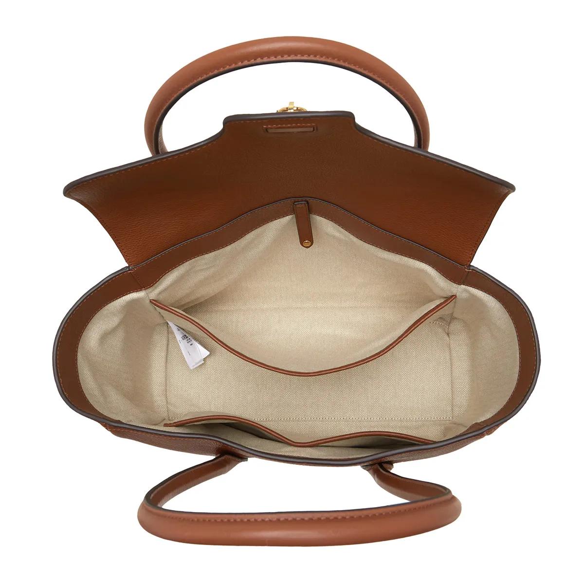 Lauren Ralph Lauren Satchels Tnnr Lg Schl-Satchel-Large in bruin