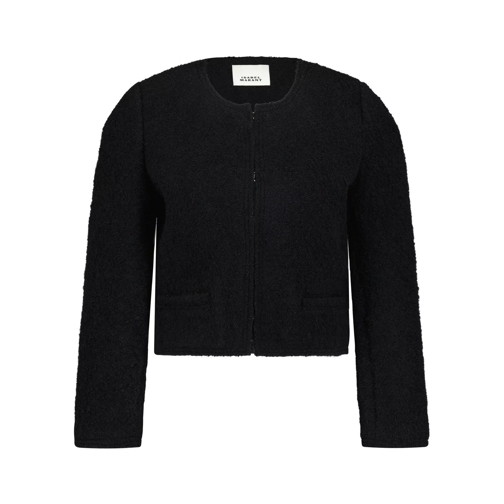 Isabel Marant  Bouclé Jacke Pully aus Woll-Mix 47702219981146 Schwarz