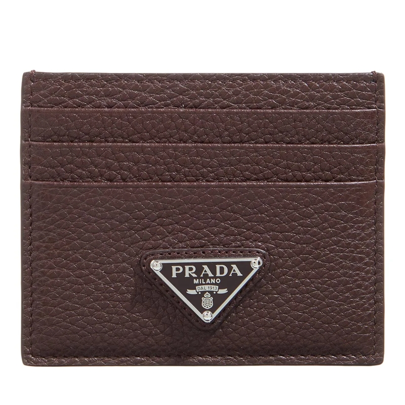 Prada Kartenhalter Credit Card Holder braun