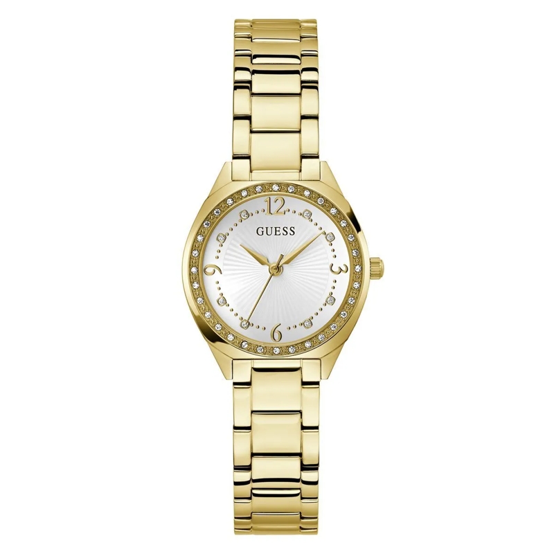 Guess Automatikuhr Quarz-Analoguhr Charlotte gold