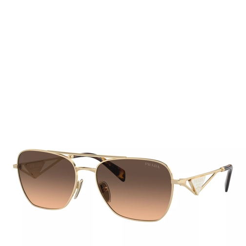 Prada 0PR A50S Pale Gold Sunglasses
