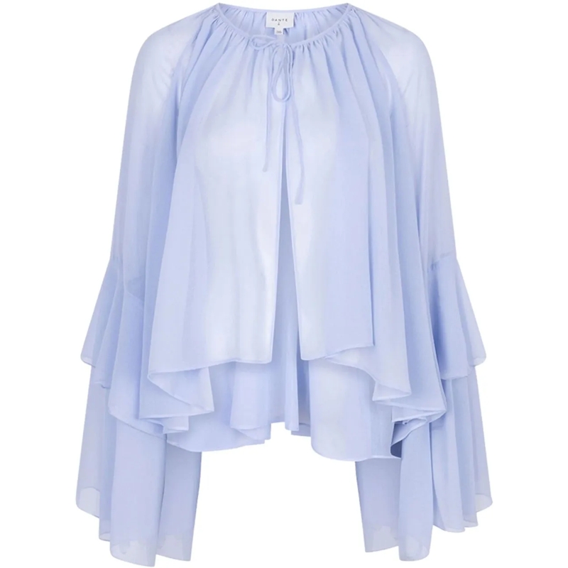 DANTE6 Bluse Dante 6 Baltimore Volant Romantic Blouse Blouses L blau