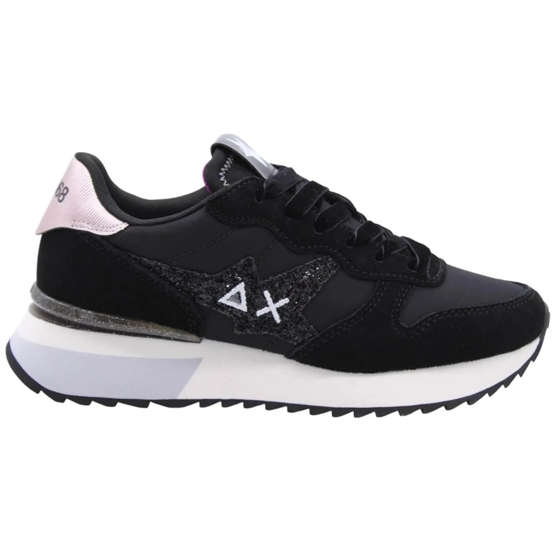SUN68 Sneaker basse Sneaker Black schwarz