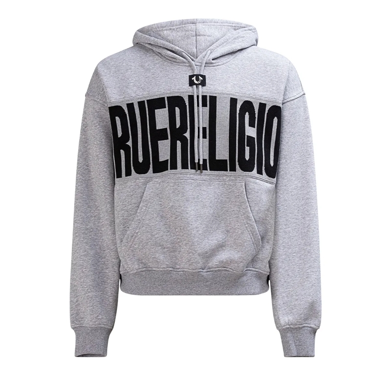 True Religion  Hoodie grau