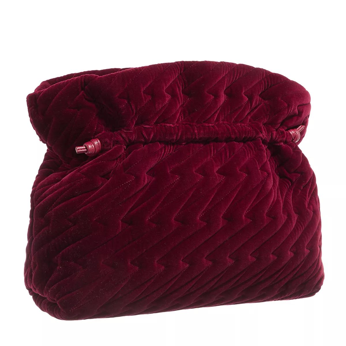 Vivienne Westwood Eva Large Clutch Burgundy Red Dames