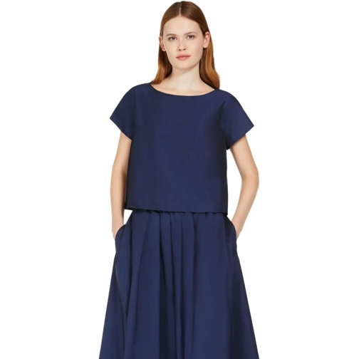 WEEKEND Max Mara MAX MARA WEEKEND PARANA BLAUE BLUSE blau 