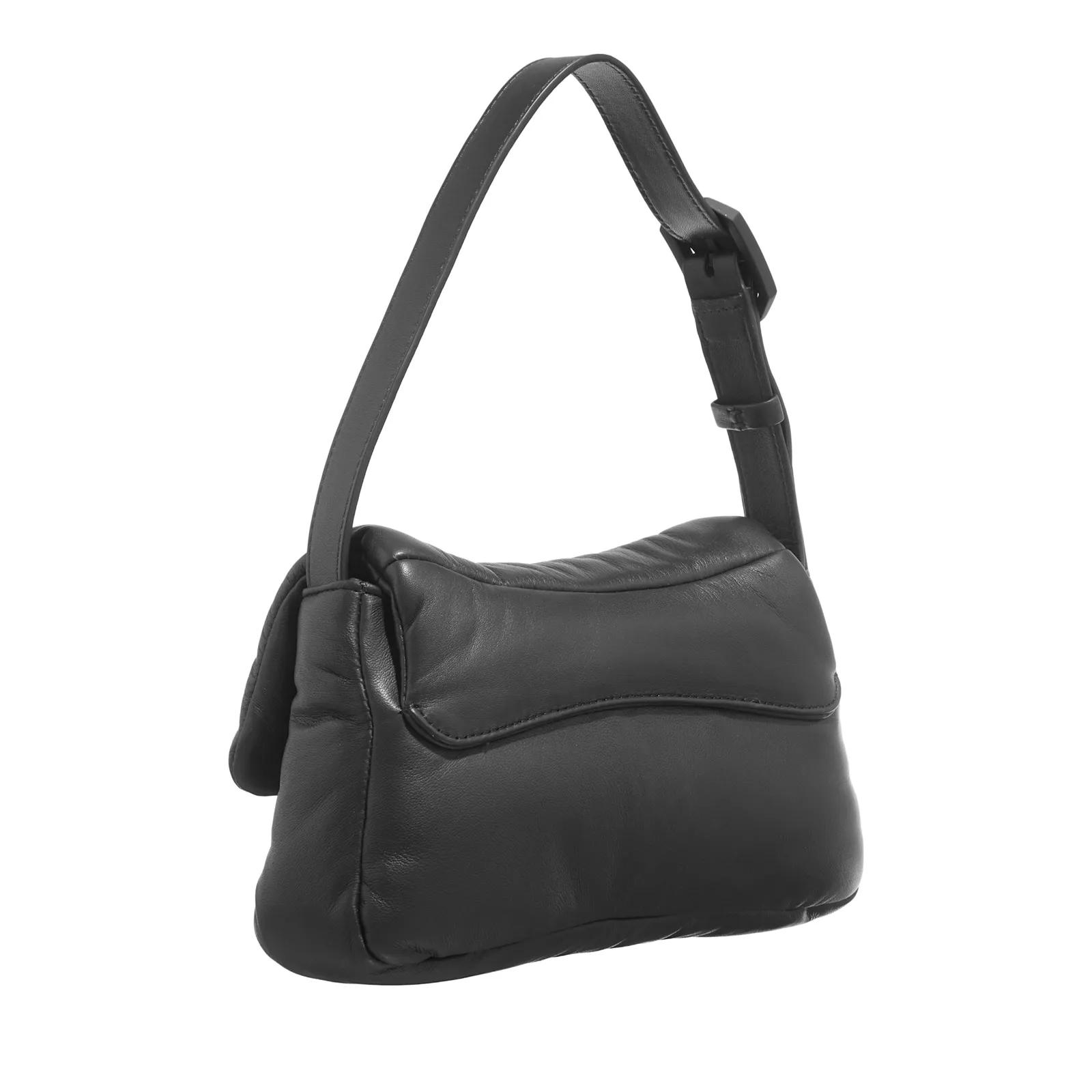 Emporio Armani Pochettes Shoulder Bag M Nappa in zwart