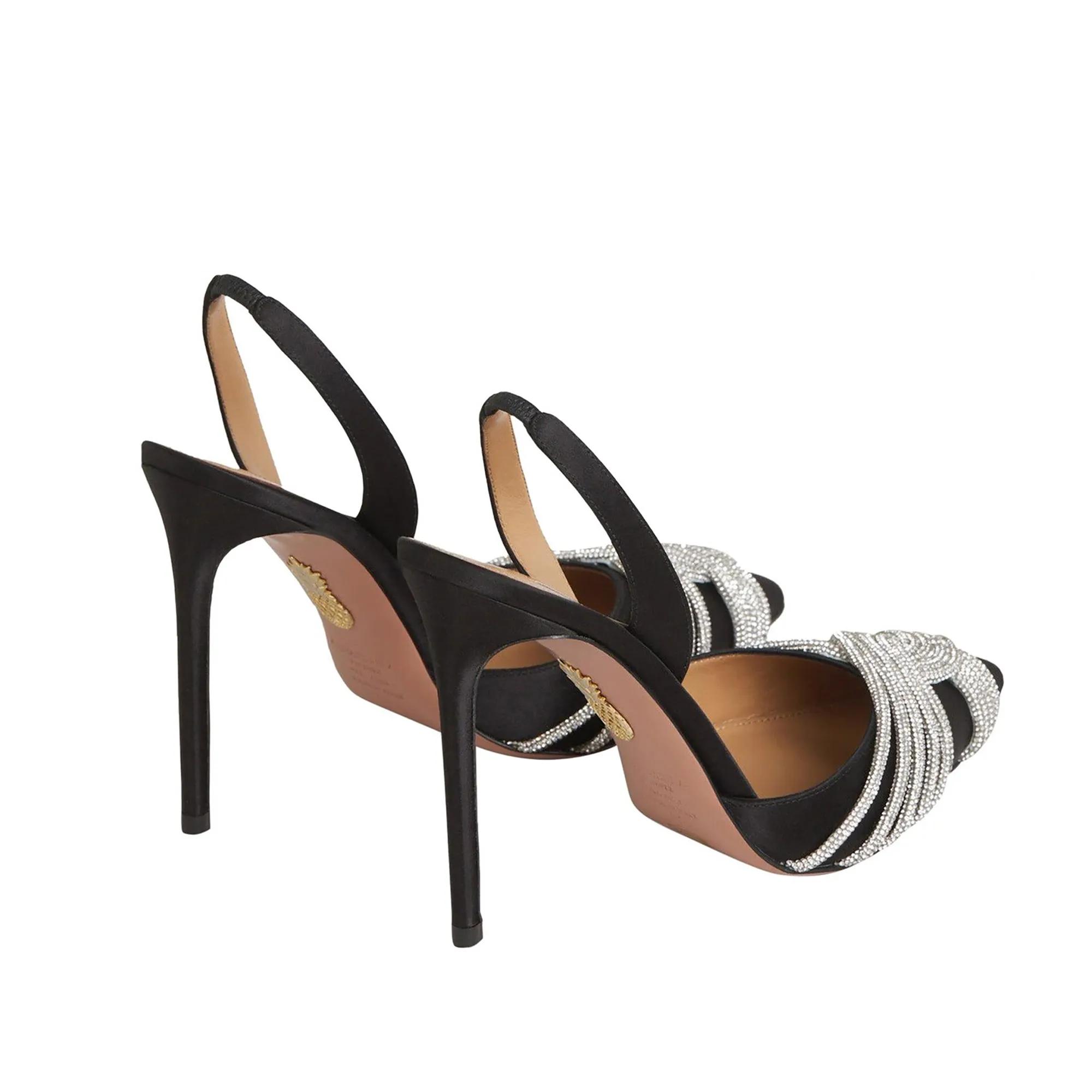 Aquazzura Hoge hakken Gatsby Heel Shoes in zwart