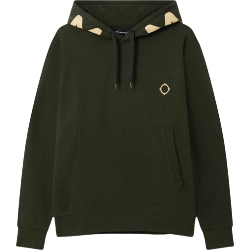 MA. STRUM Hoodie Mastrum Logo Hoodies Groen Mas4519 M306 Oil Slick grün