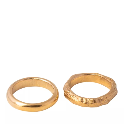 Released From Love Bandring Classic Band Set 003  Gold Vermeil