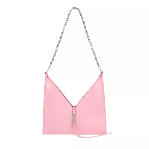 Givenchy Small Cut Out Shoulder Bag Leather Baby Pink Hobo Bag