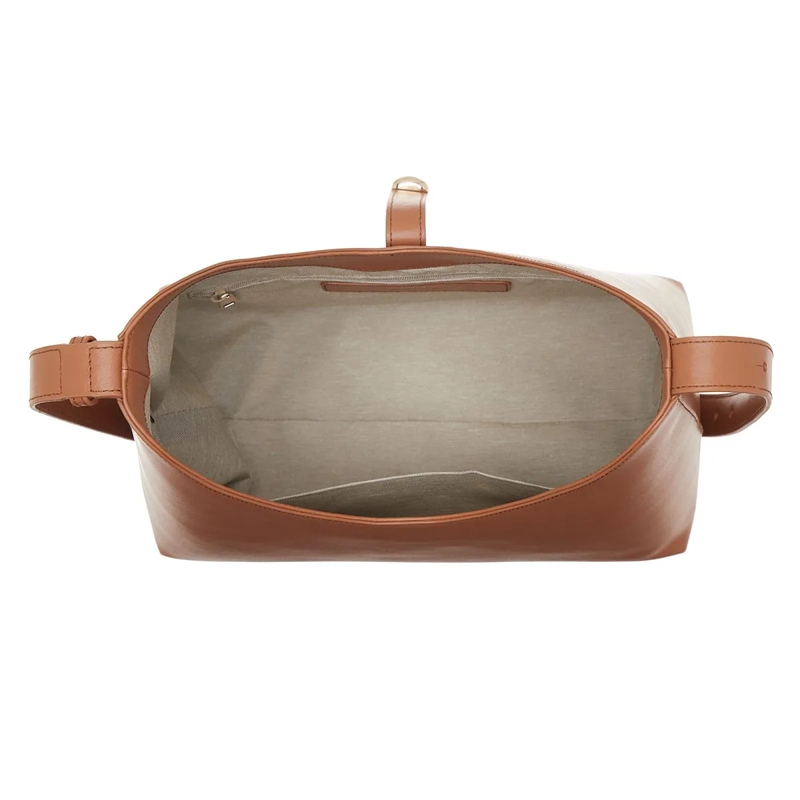 Furla Schultertasche Furla Goccia M Hobo Brandy(Image 5)