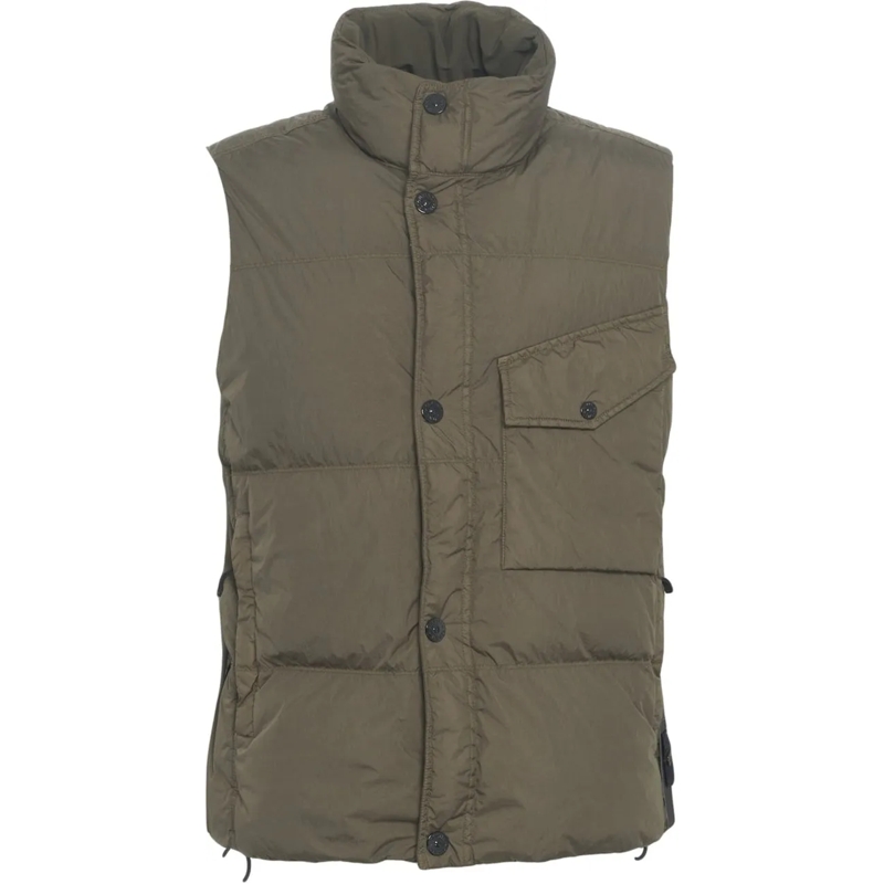 Stone Island  Quilted vest grün