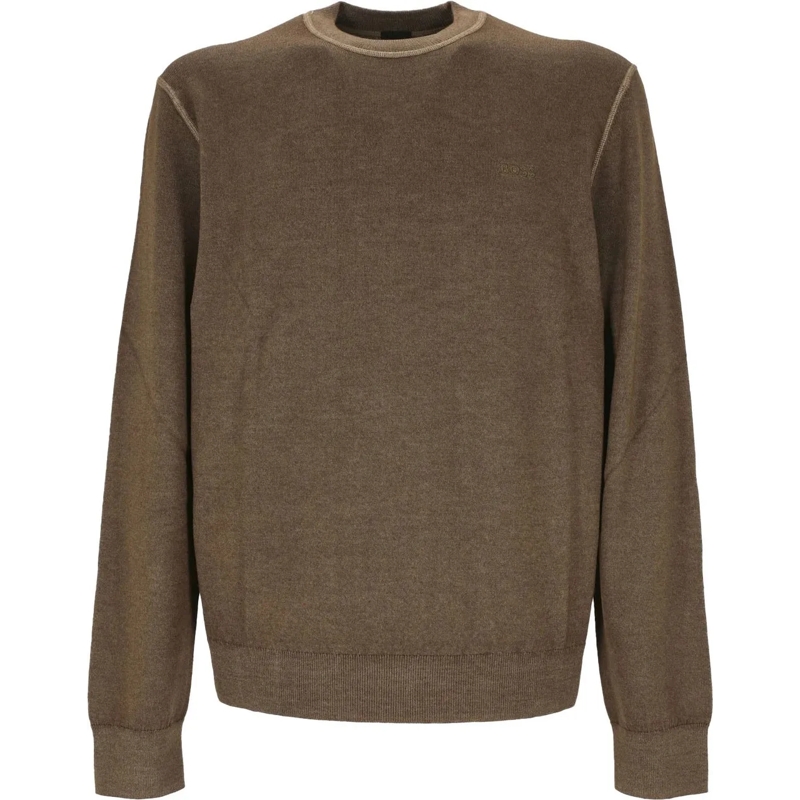 Boss Pullover Astefano Open Green braun