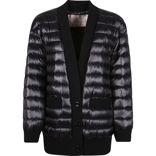 Herno Truien Cardigan Jacket Black schwarz