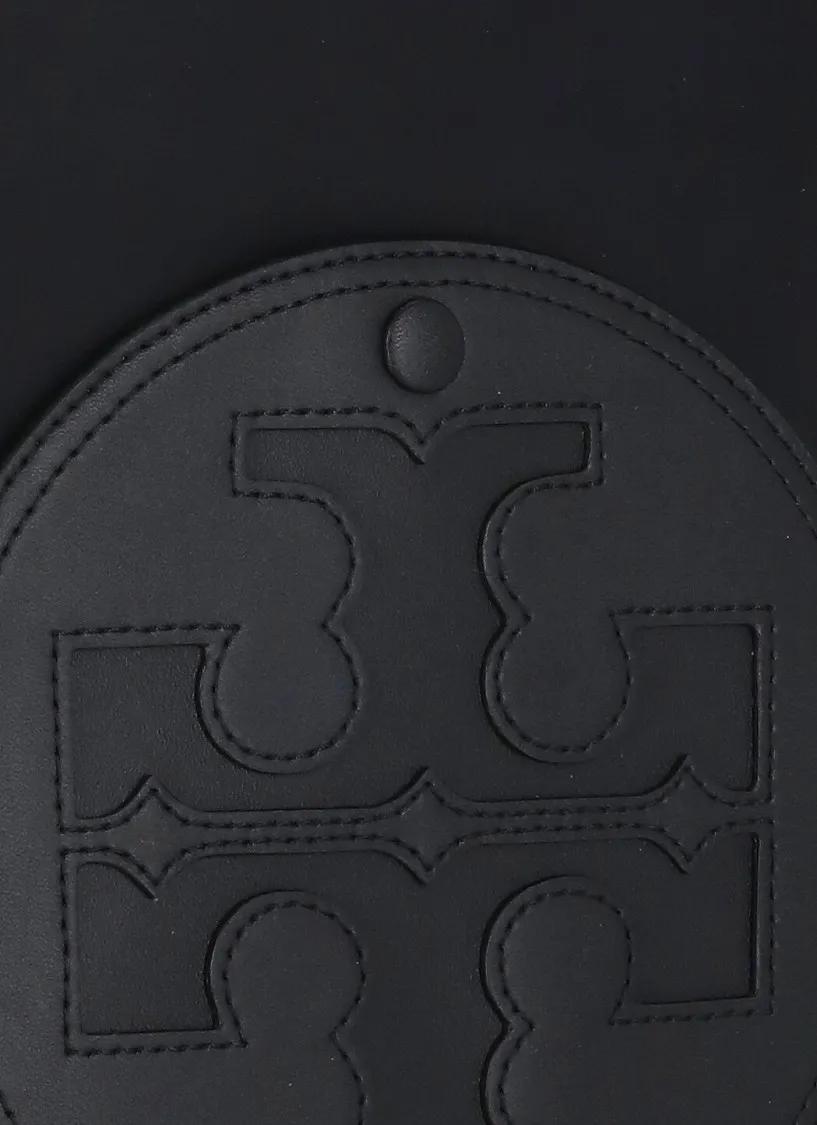 TORY BURCH Shoppers & Totes Black Ella Chain Shopping Bag in zwart