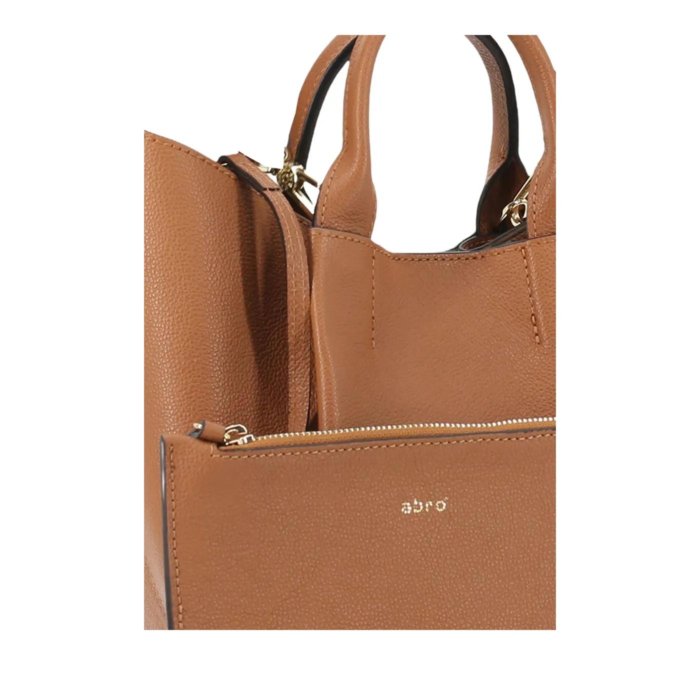 Thumbnail - Abro Shopper - Shopper ESSENTIAL - Gr. unisize - in Braun - für Damen
