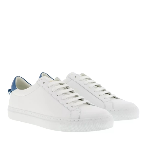 Givenchy Urban Sneakers Calf Leather White/Blue Low-Top Sneaker
