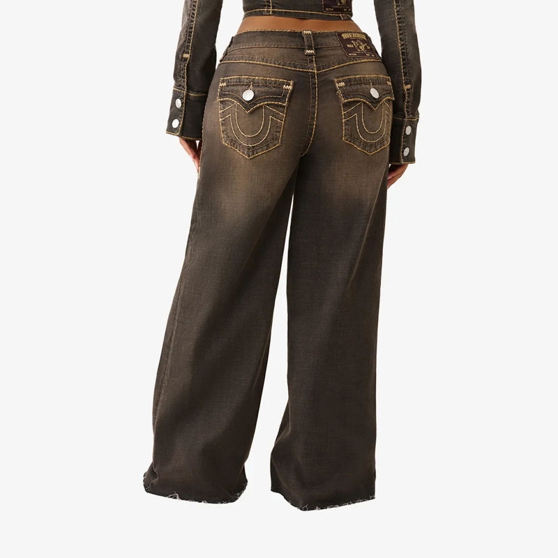 True Religion Jeans Jeans JESSIE SUPER BAGGY blau(Image 4)