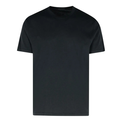 Tom Ford T-Shirts Black Cotton Blend T-Shirt Black