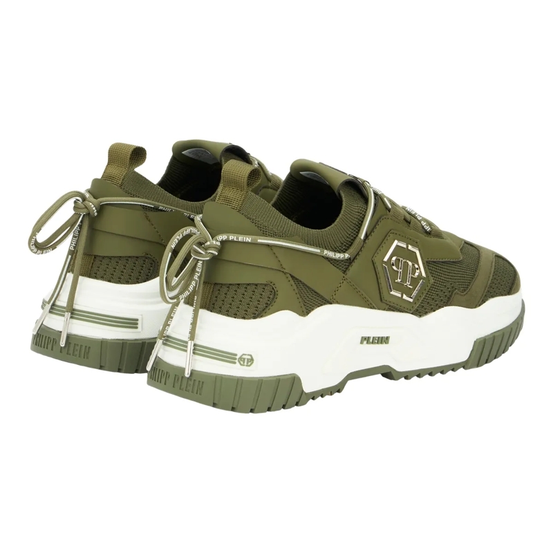Philipp Plein Low-Top-Sneaker Läufer Predator grün(Image 4)