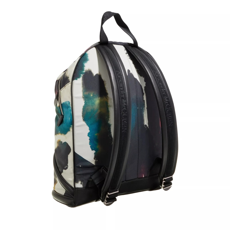 Alexander McQueen Rucksack Backpack McQueen Watercolor 8490 multicolor(Image 3)