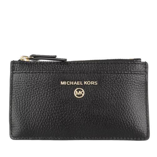 MICHAEL Michael Kors Small Slim Card Case Black Porte-cartes