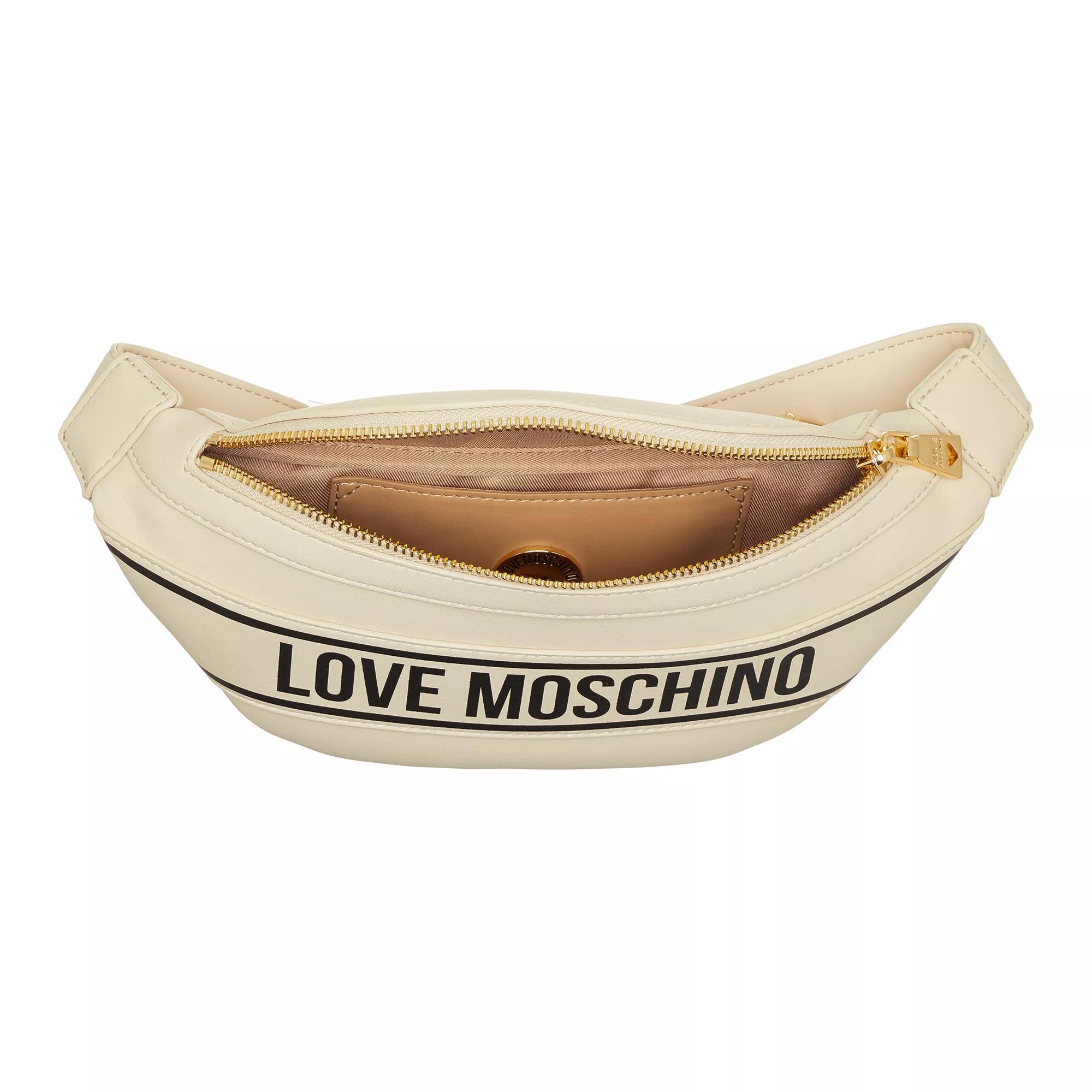 Moschino logo best sale belt bag