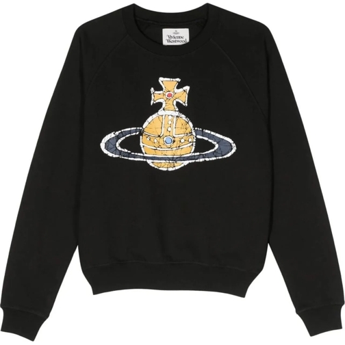 Vivienne Westwood  Time Machine Raglan Logo Sweatshirt schwarz