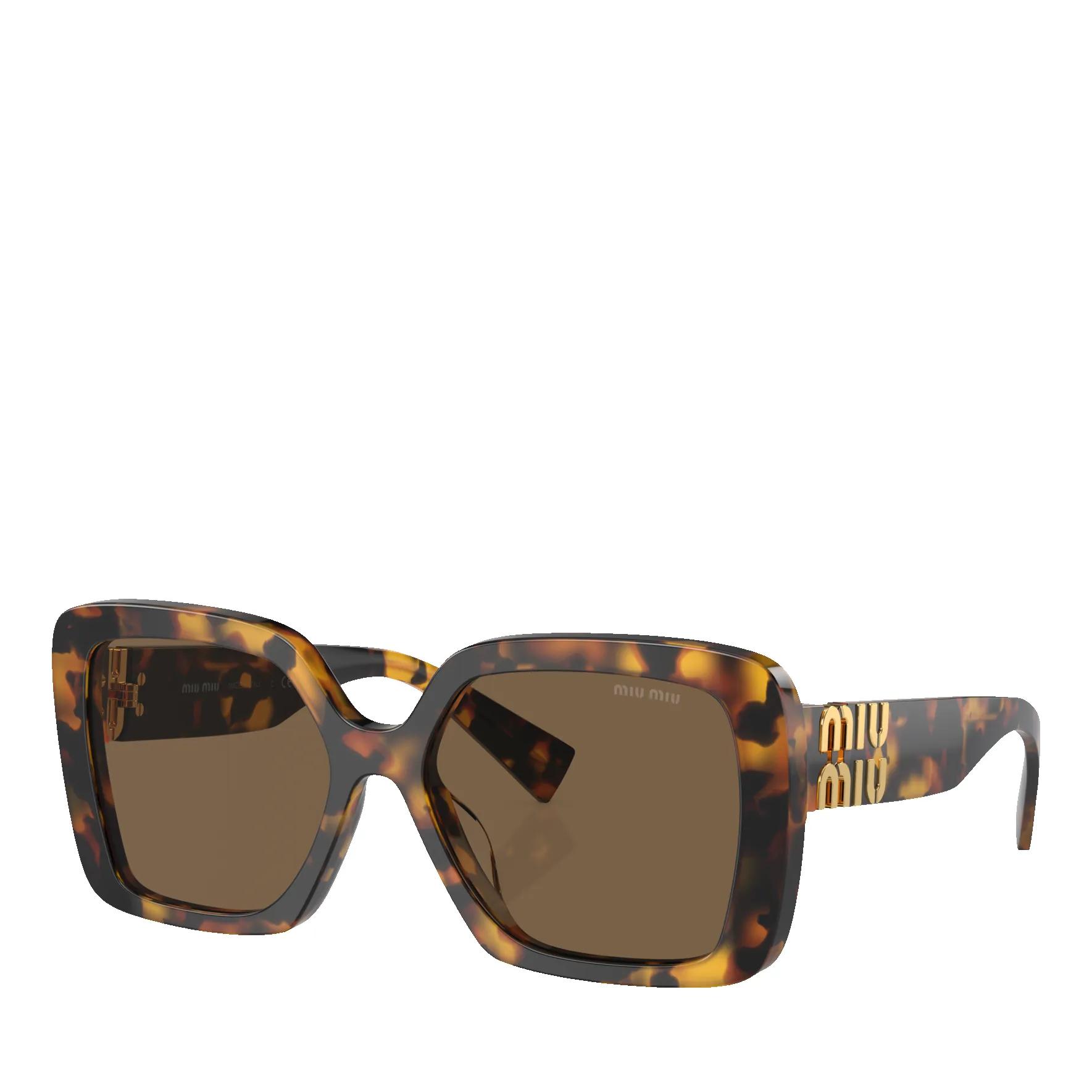 Miu Miu Sonnenbrille - 0MU 10YS - Gr. unisize - in Braun - für Damen