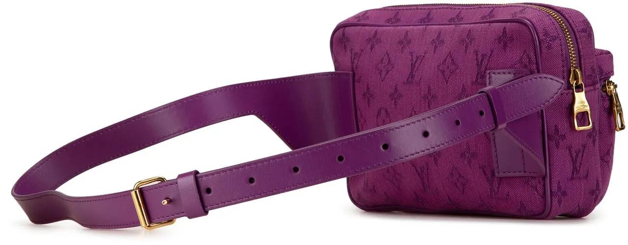 Louis Vuitton Heuptassen 2019 Monogram Denim Outdoor Bumbag in oranje