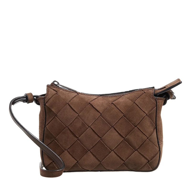 Liebeskind Berlin Crossbodytas Sky Ii Woven Promo Suede + Tokyo Sheep Roasted Coconut