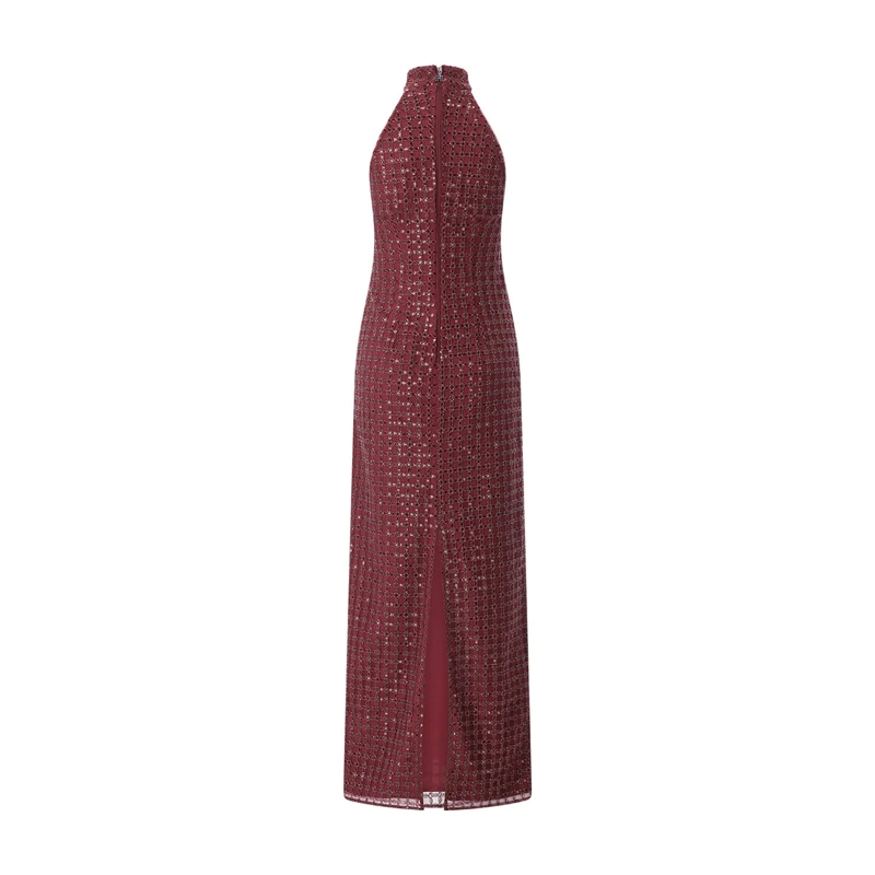 Rotate Maxikleid Maxikleid mit Pailletten rot(Image 3)