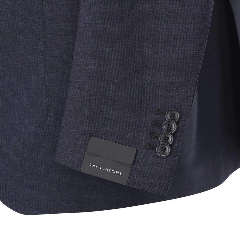 Tagliatore Combinaison de costume Zweiteiliger Anzug aus Wollmix blau(Image 5)