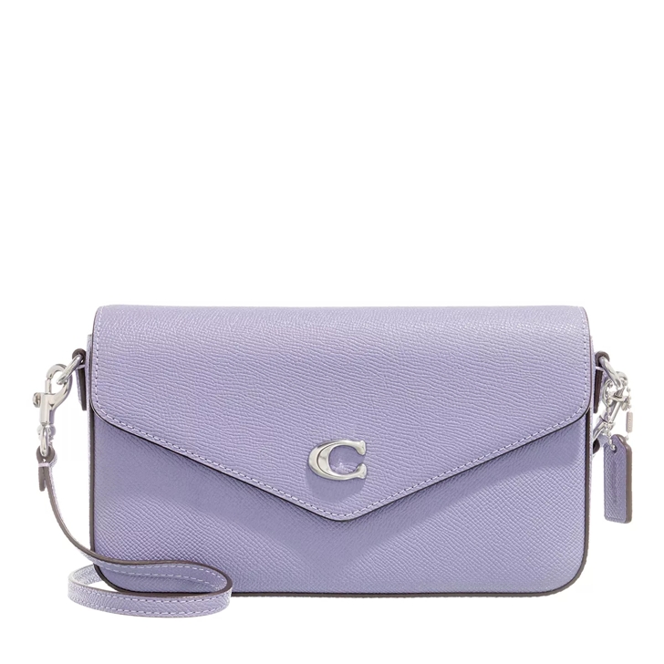 Coach Crossgrain Leather Wyn Crossbody Light Violet Crossbody Bag